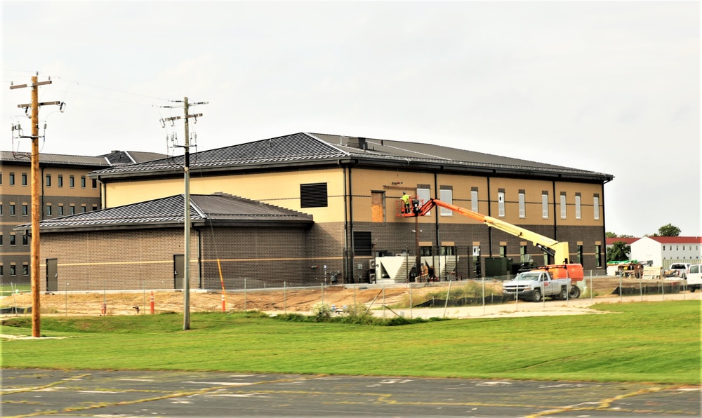 Construction operations of $11.96 million transient training brigade headquarters at Fort McCoy