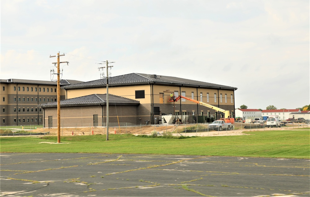 Construction operations of $11.96 million transient training brigade headquarters at Fort McCoy