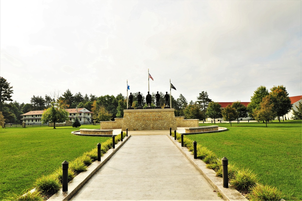 Fort McCoy's Veterans Memorial Plaza