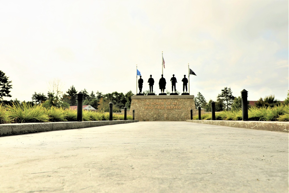 Fort McCoy's Veterans Memorial Plaza