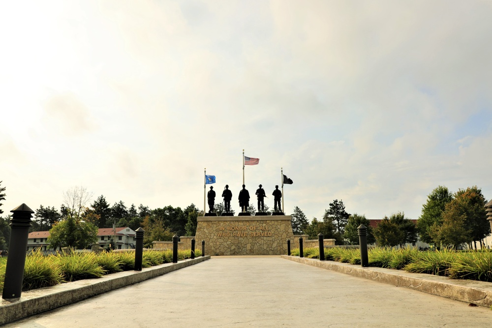 Fort McCoy's Veterans Memorial Plaza