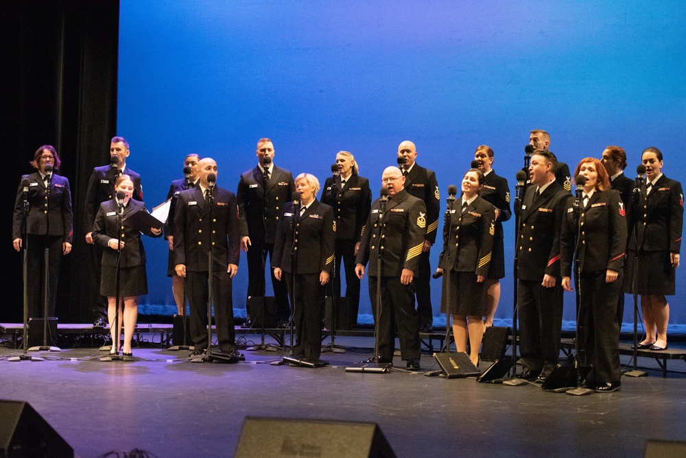 US Navy Band Sea Chanters Music in the Schools