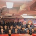 Sailors aboard the USS Rafael Peralta (DDG 115) celebrate the Navy’s birthday in the South China Sea