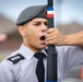 ARSOUTH, 410th CSB, and ARNORTH NCOs support local JROTC during drill competition