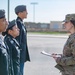 ARSOUTH, 410th CSB, and ARNORTH NCOs support local JROTC during drill competition