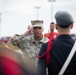 ARSOUTH, 410th CSB, and ARNORTH NCOs support local JROTC during drill competition