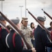 ARSOUTH, 410th CSB, and ARNORTH NCOs support local JROTC during drill competition