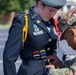 ARSOUTH, 410th CSB, and ARNORTH NCOs support local JROTC during drill competition