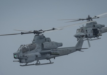 HMLA-367 Vipers and Venoms conduct JAGM Live-Fire