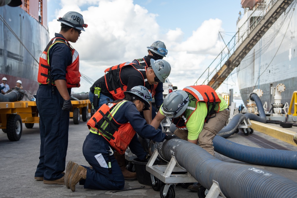 Joint Task Force-Red Hill, Defense Logistics Agency Energy and Fleet Logistics Center Pearl Harbor commence defueling Red Hill Bulk Fuel Storage Facility