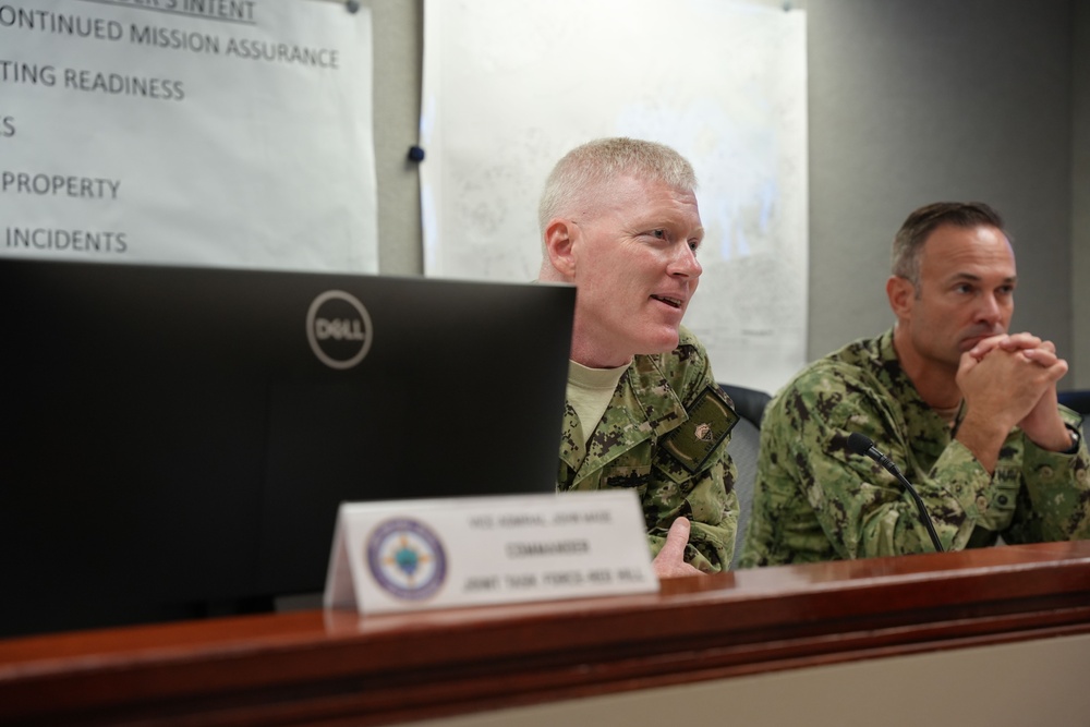 Joint Task Force-Red Hill, Defense Logistics Agency Energy and Fleet Logistics Center Pearl Harbor commence defueling Red Hill Bulk Fuel Storage Facility
