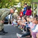 Sasebo Elementary Visits CFAS Security