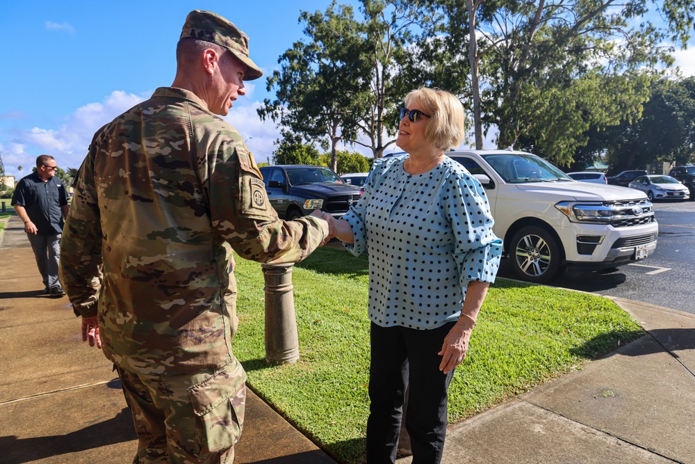 Missouri Governor, 25th Infantry Division Veteran Visits Schofield Barracks