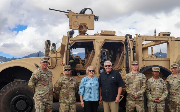 Missouri Governor, 25th Infantry Division Veteran Visits Schofield Barracks
