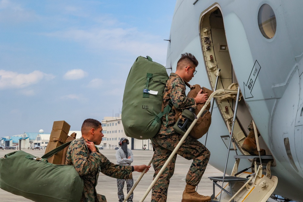 Resolute Dragon 23 | U.S. Marines and JASDF fly radar to Camp Ishigaki