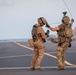 Marines and Pjs conduct hoist training