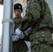 RD 23 FTX | U.S., Japan National Flag Raising Ceremony on Camp Ishigaki