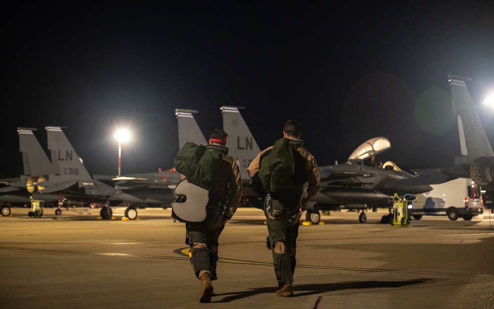 494th FS deploys to Middle East