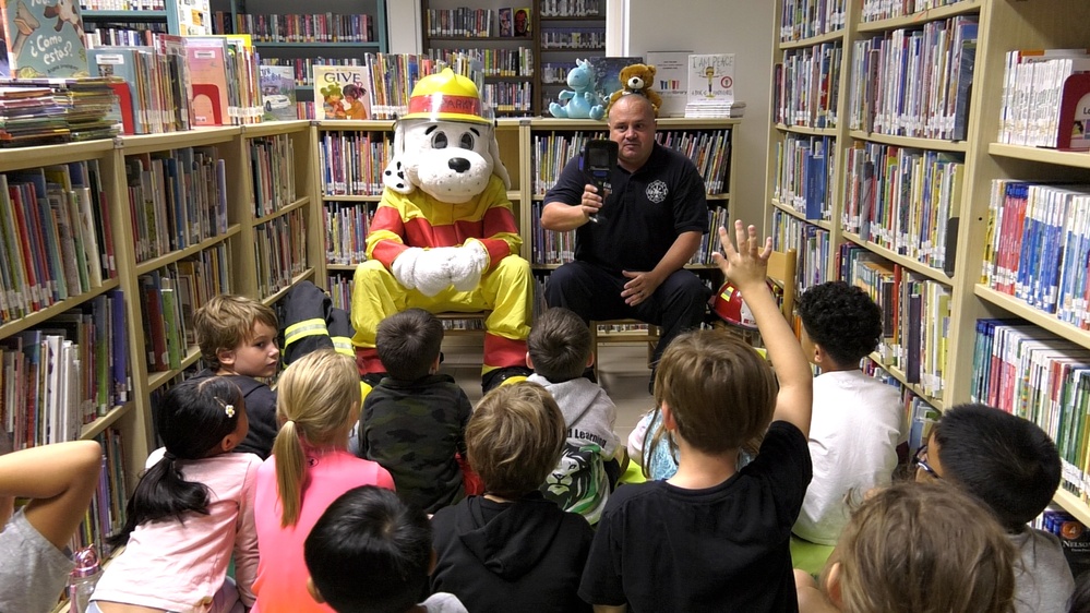 Fire Prevention Week 2023, Camp Darby