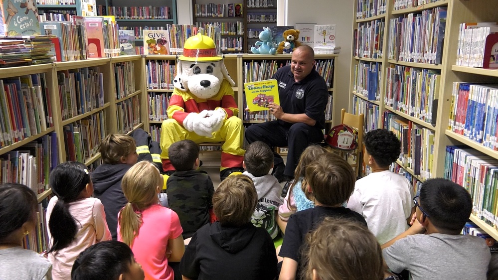 Fire Prevention Week 2023, Camp Darby