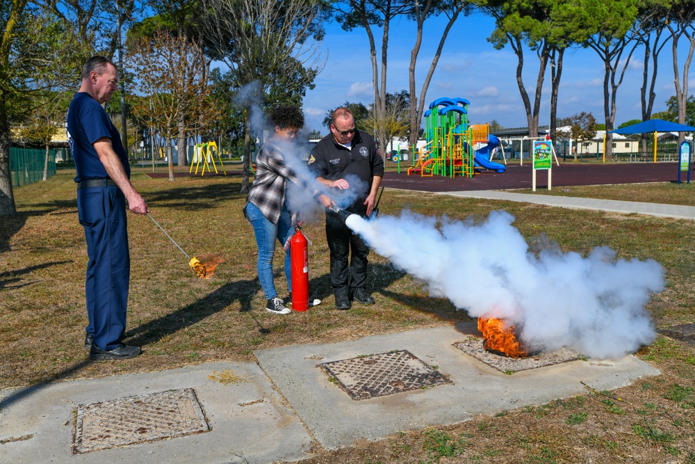 Fire Prevention Week 2023, Camp Darby