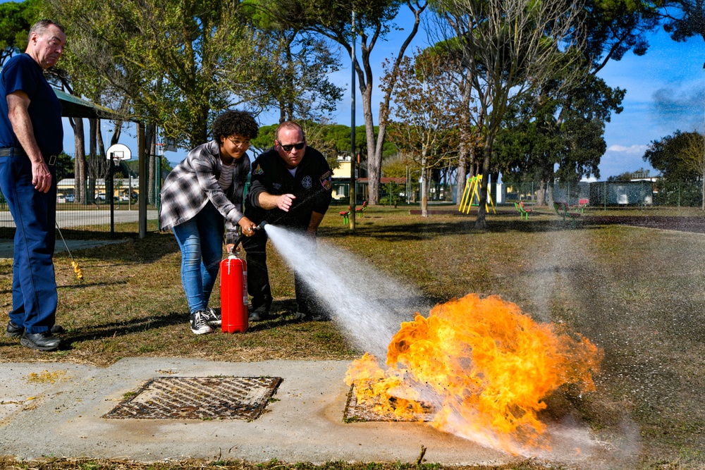 Fire Prevention Week 2023, Camp Darby