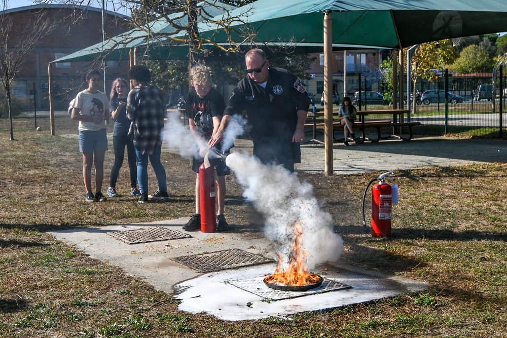 Fire Prevention Week 2023, Camp Darby