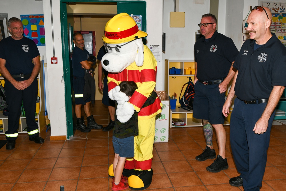 Fire Prevention Week 2023, Camp Darby