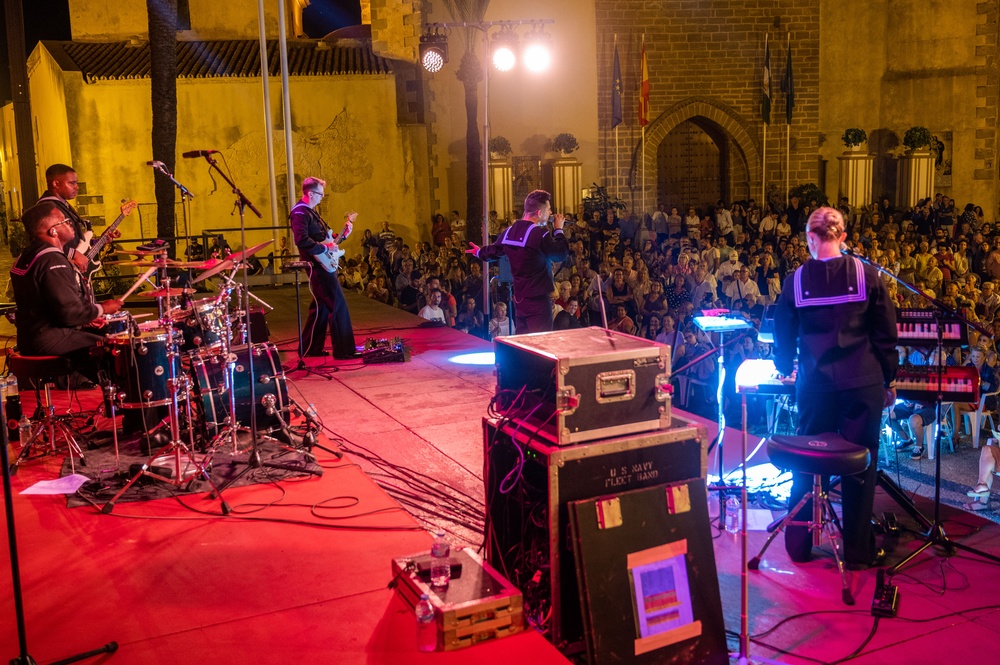 DVIDS - Images - Flagship Rock Band Performs in Rota [Image 24 of 31]