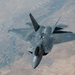 Tankers provide aerial support to F-22 ops