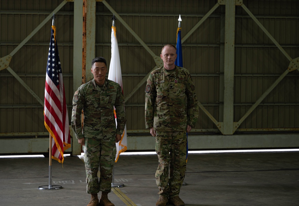 319th ERS Transition Ceremony