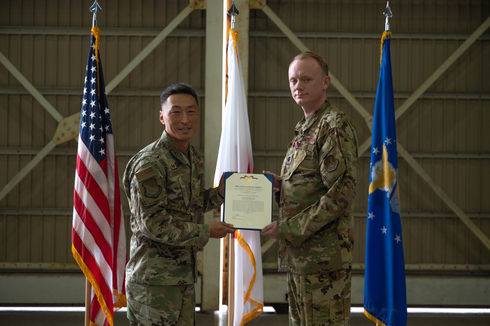 319th ERS Transition Ceremony