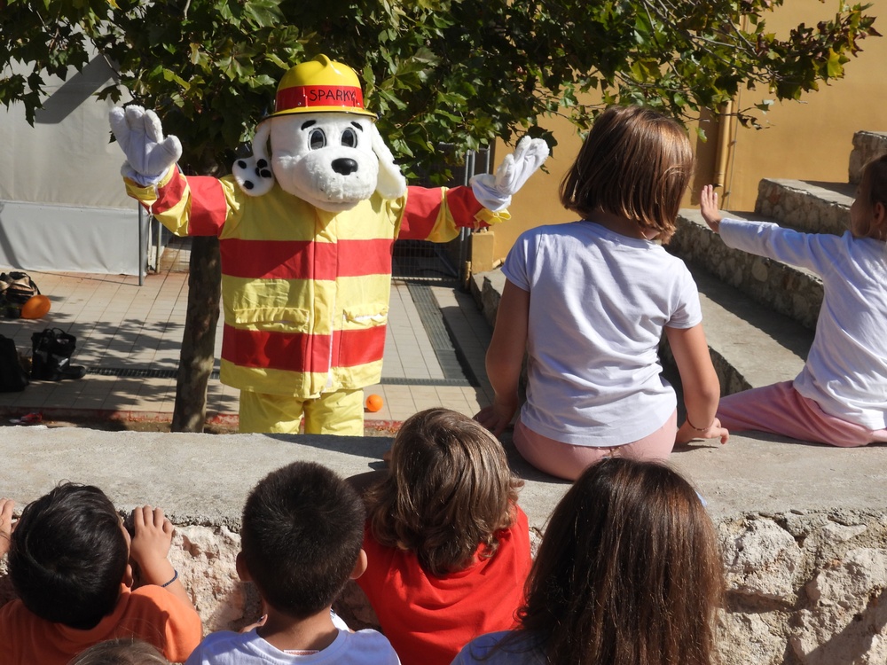 NSA Souda Bay Firefighters Visit Local Schools