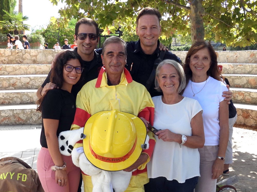 NSA Souda Bay Firefighters Visit Local Schools