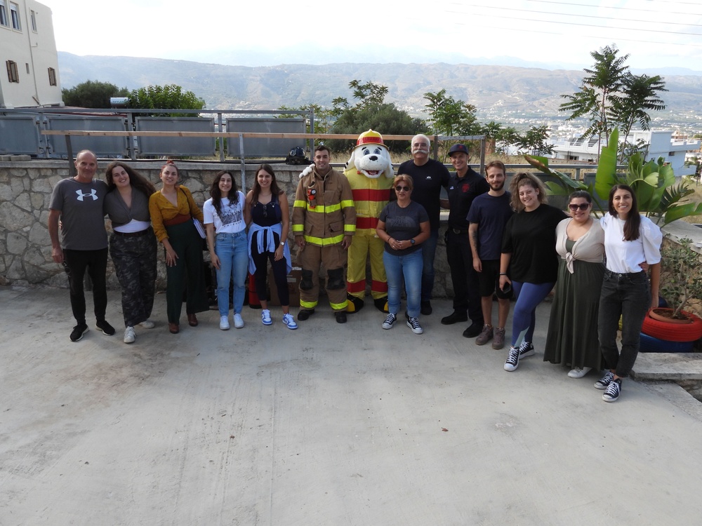 NSA Souda Bay Firefighters Visit Local Schools