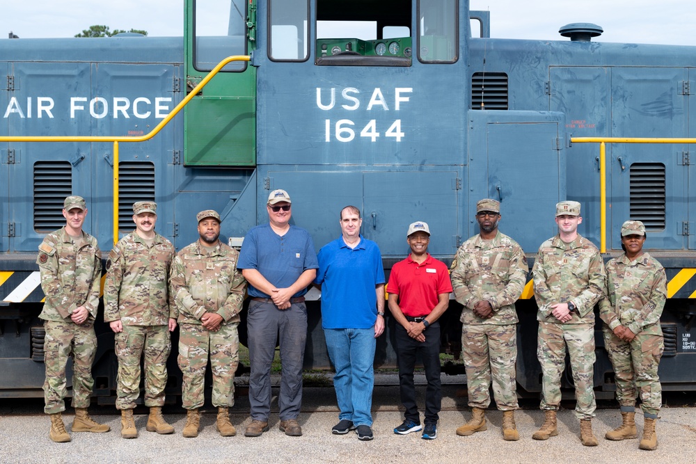 On track to becoming history; Honoring our Shaw AFB locomotive