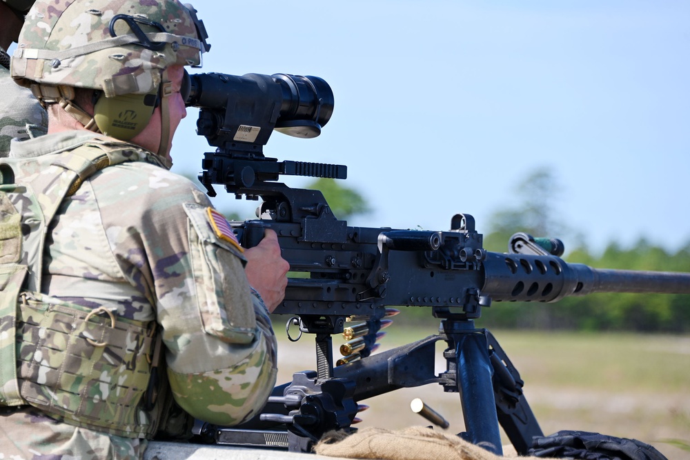 Fort Dix – RANGE 40 102 Cavalry Regiment M2HB Firing Table II/IV. October 12th, 2023