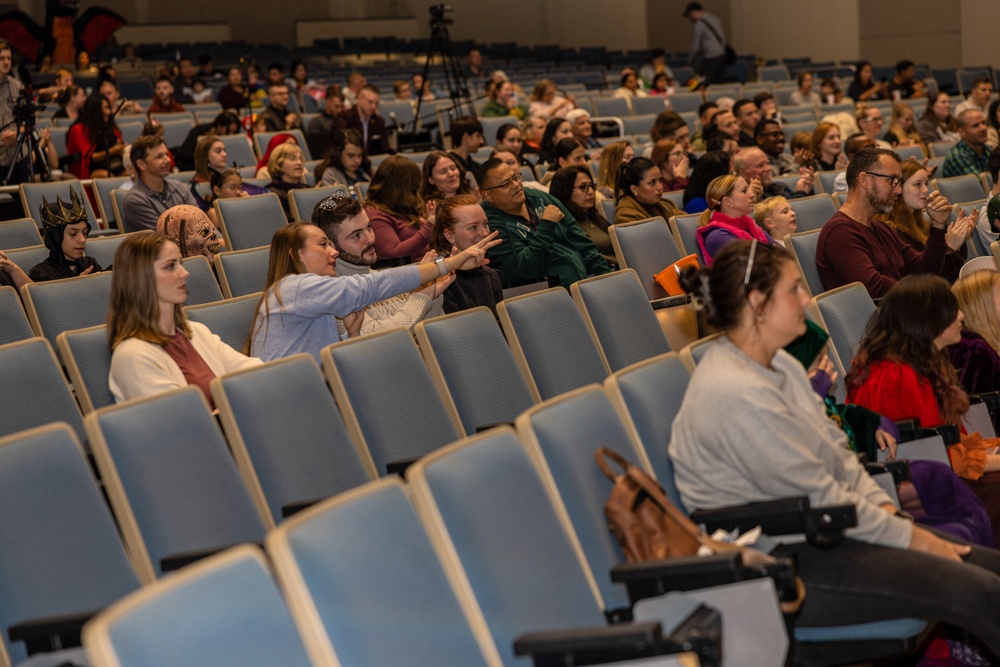 Quantico Marine Corps Band Performs during the Halloween Concert at Little Hall