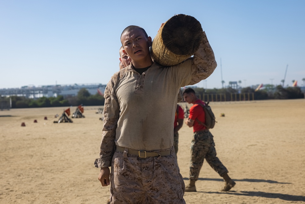 Charlie Company Log Drills