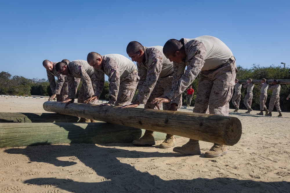 Charlie Company Log Drills