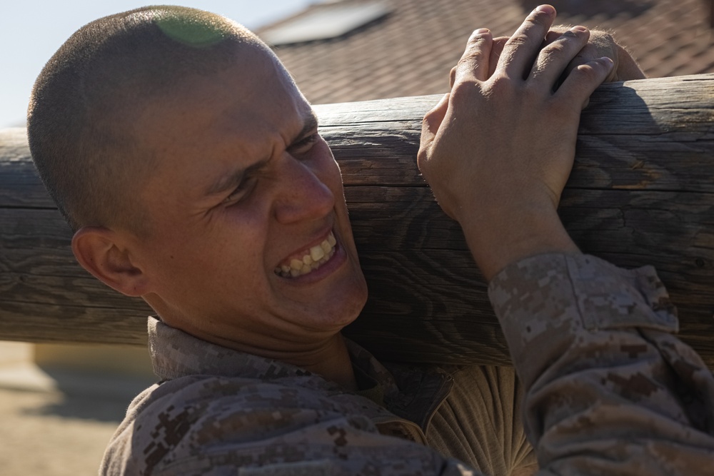 Charlie Company Log Drills