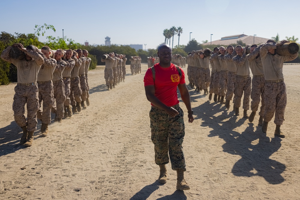 Charlie Company Log Drills