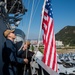 USS Ronald Reagan (CVN 76) departs Busan, Republic of Korea