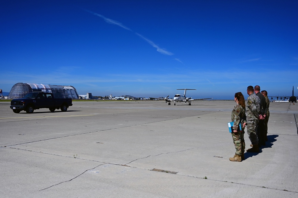 California Adjutant General visits 129th Rescue Wing