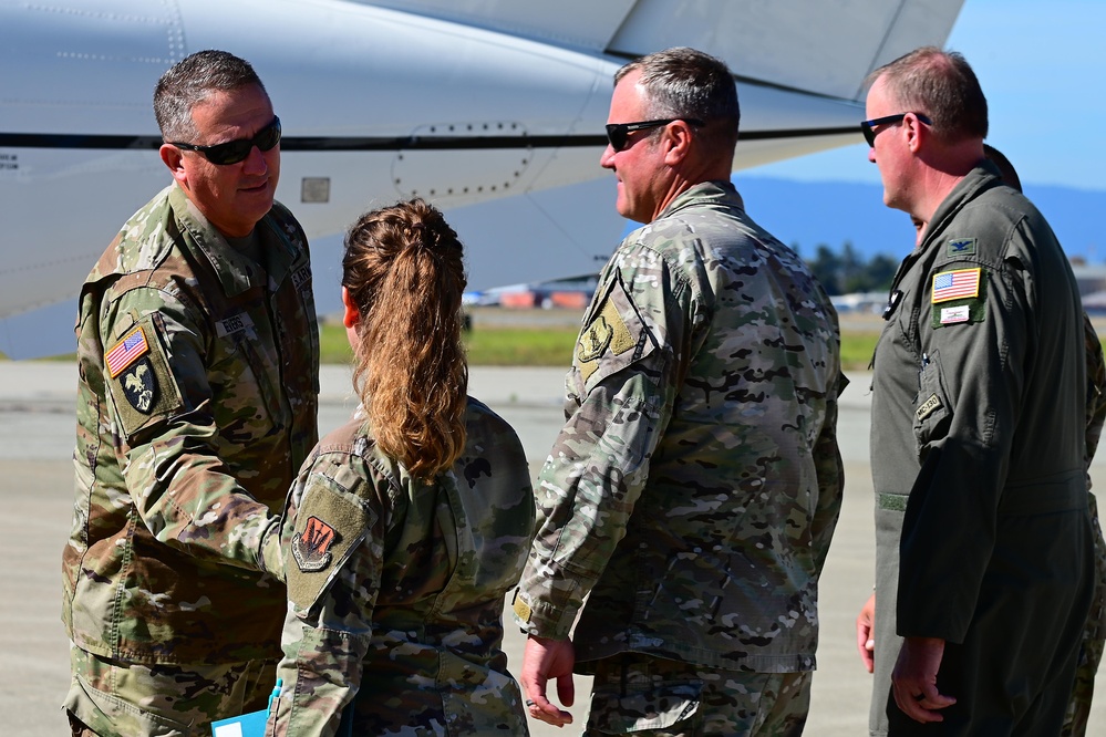 California Adjutant General visits 129th Rescue Wing