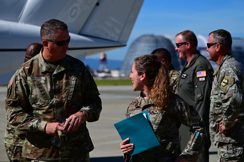 California Adjutant General visits 129th Rescue Wing