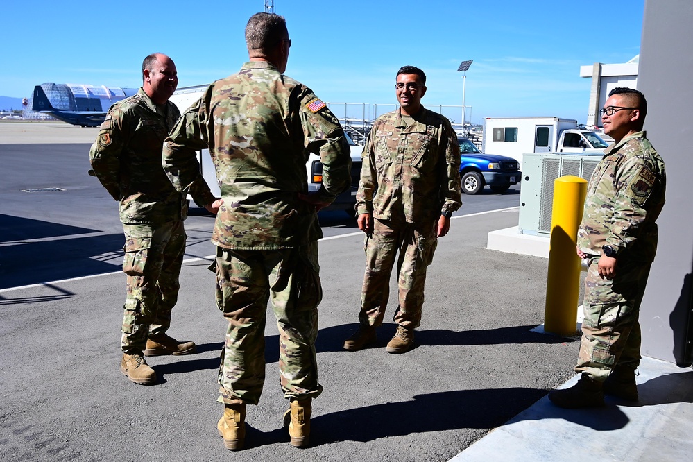 California Adjutant General visits 129th Rescue Wing