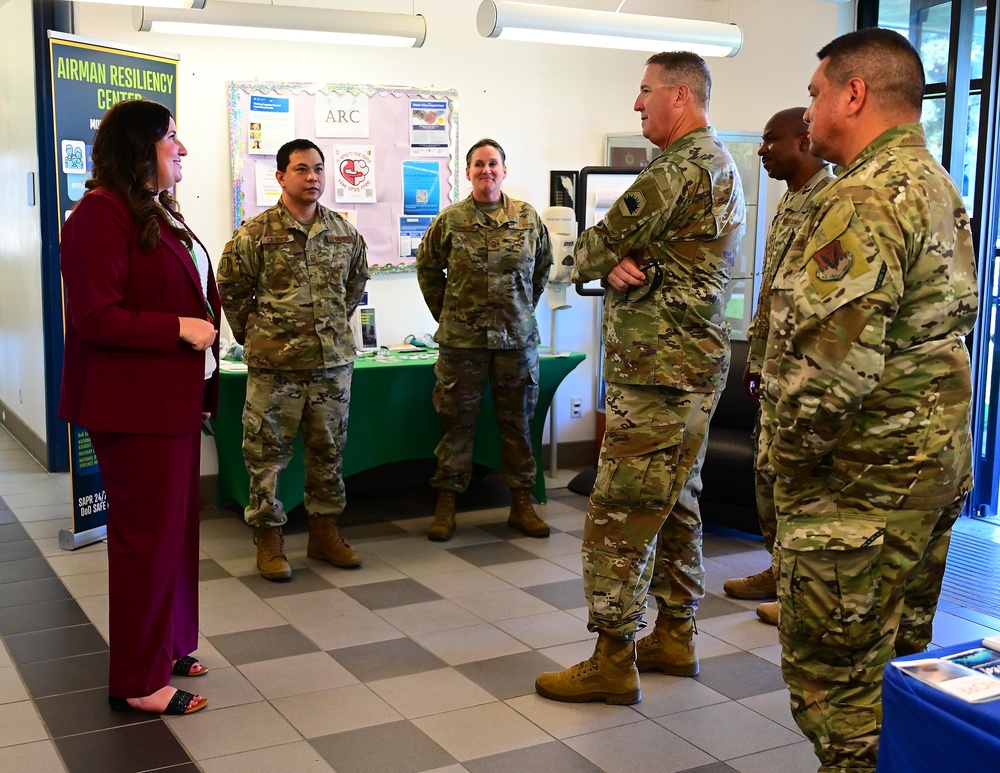 California Adjutant General visits 129th Rescue Wing