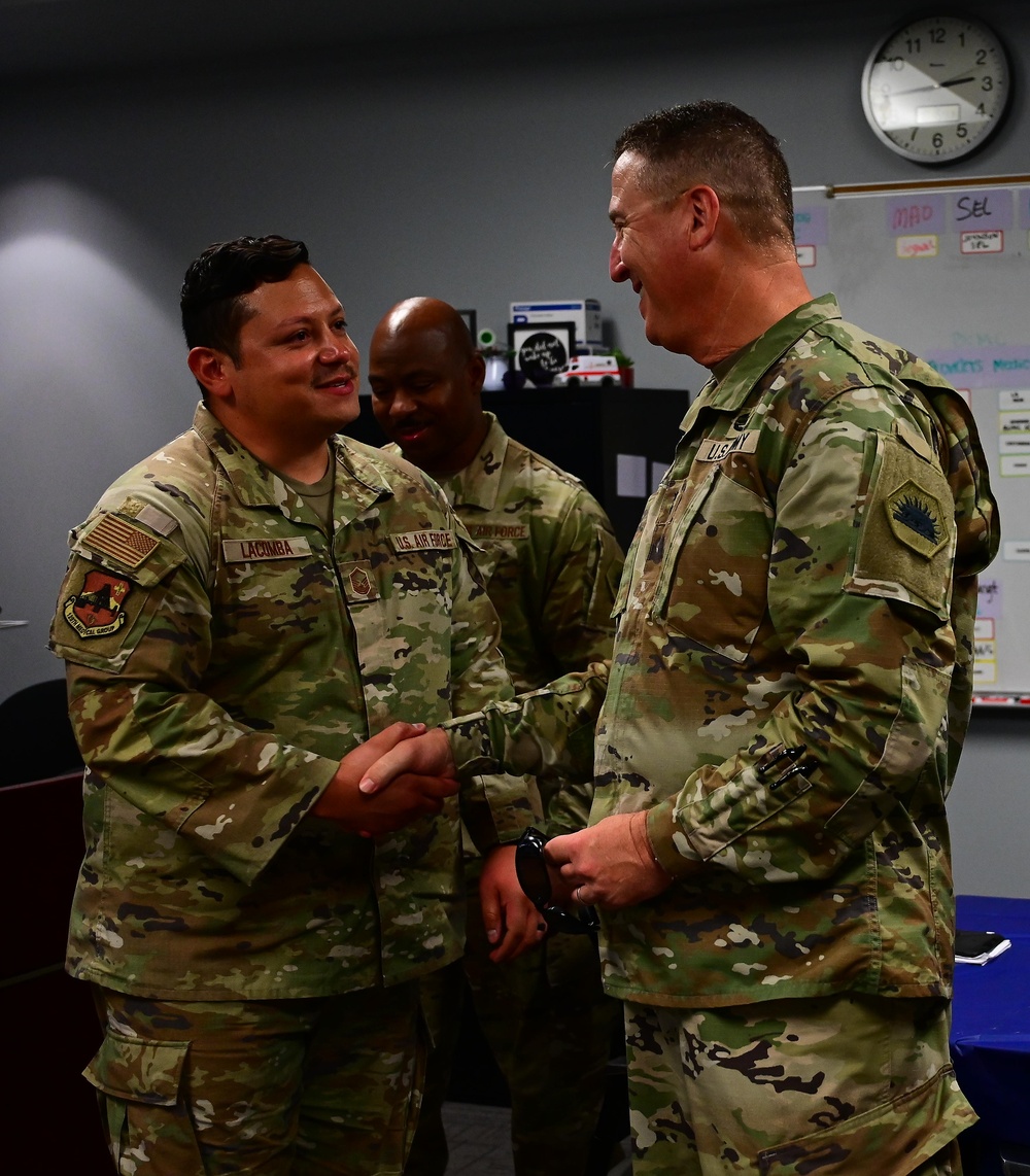 California Adjutant General visits 129th Rescue Wing