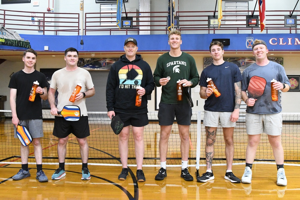 Pickleball gaining popularity at Fort Drum